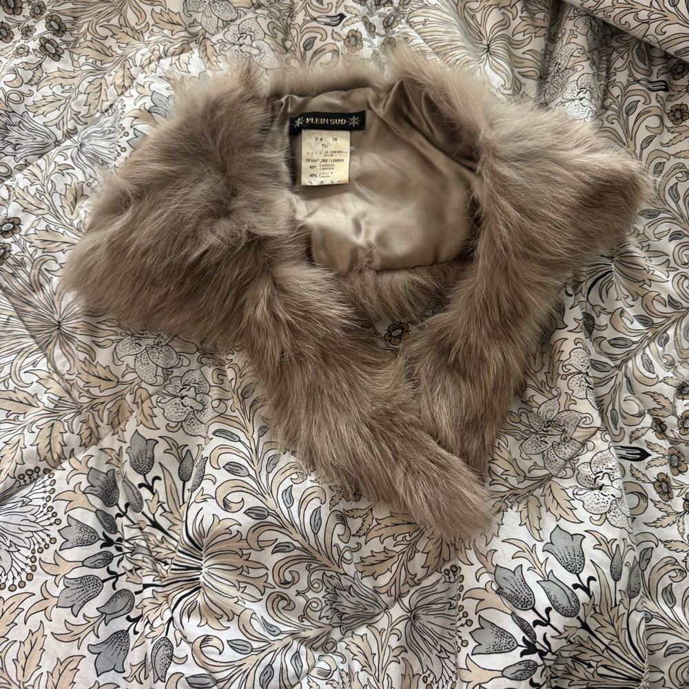 Plein Sid Fur Scarf